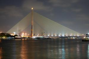 RP Rama-Brücke in Bangkok